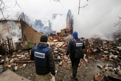 За две недели обстрелы боевиков на Донбассе увеличились на 30%, - ОБСЕ