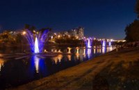 На Русановском канале в Киеве запустили еще четыре фонтана