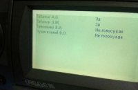 Карточки Табаловых уже голосуют в Раде