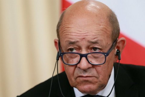 Глава МИД Франции Ле Дриан прибыл с визитом в Украину