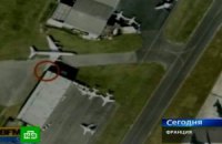 Гигантский лайнер A380 въехал в здание на авиасалоне в Ле Бурже