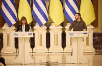 Зеленський зустрівся з президенткою Греції