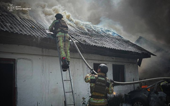 На Чернігівщині унаслідок атак російських дронів поранені троє цивільних