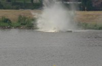 Во время авиашоу в Польше самолет упал в реку