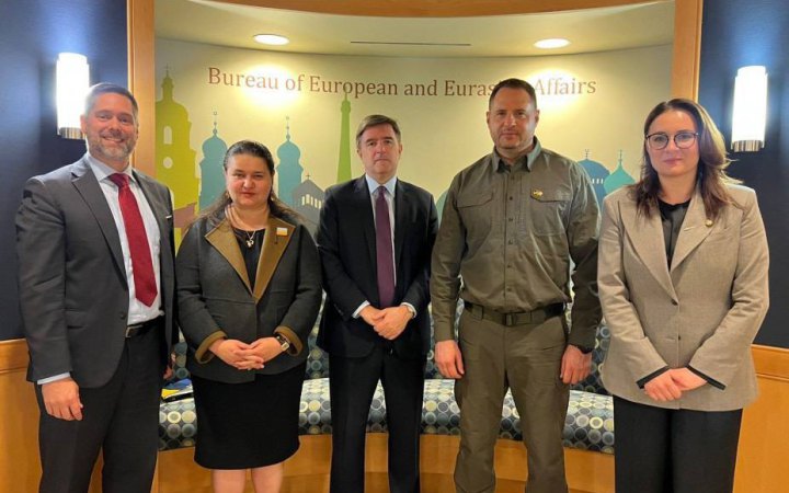 Єрмак провів зустріч з координатором Держдепу США та заступником помічника держсекретаря