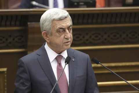 Бывший президент Армении Серж Саргсян избран премьер-министром