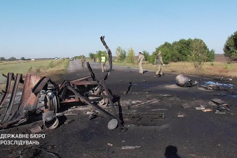 В Херсонской области при передислокации воинской части взорвался прицеп с топливом