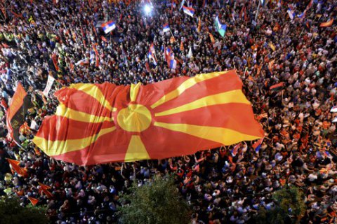 В Македонии возобновились протесты против новой правящей коалиции