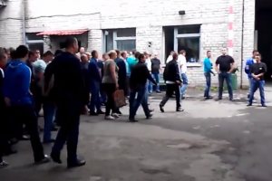 Донецькі міліціонери присягнули на вірність терористам