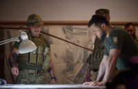 Зеленський відвідав передові позиції захисників на Дніпропетровщині