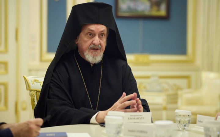 В Україну прибув представник Вселенського патріарха Варфоломія
