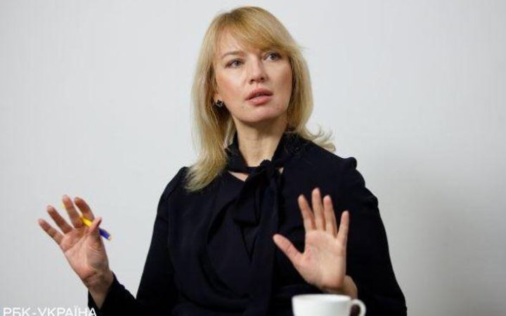 Олену Шуляк переобрали головою партії "Слуга народу". Інших охочих не було