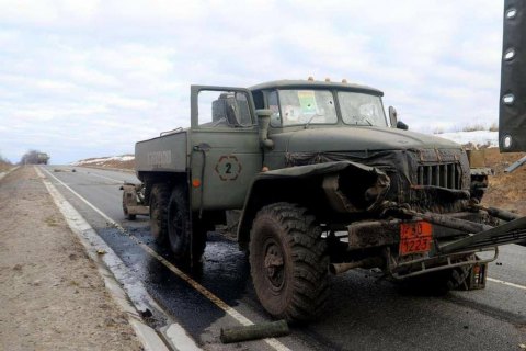 "Знали б ви, як ми їх метелимо від ранку під Києвом!" Захисники знищили більш ніж 200 одиниць техніки РФ на напрямку з Ірпеня