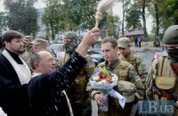 У зоні АТО перебувають 40 священиків УПЦ КП