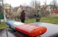 Три дома повреждено в Марьинке в результате обстрела боевиков 