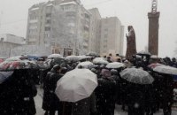 В Трускавце открыли памятник экс-главе УГКЦ Слепому