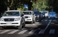На підконтрольній Україні території обстріляли конвой ОБСЄ