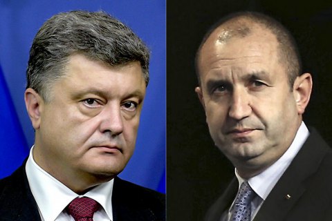 Порошенко провел первый разговор с новым президентом Болгарии