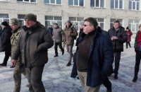 Глава МИД Литвы посетил Авдеевку