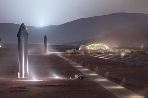 SpaceX перенесла запуск прототипа корабля для полета на Марс