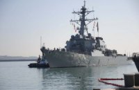 В Черное море вошел американский эсминец Ross