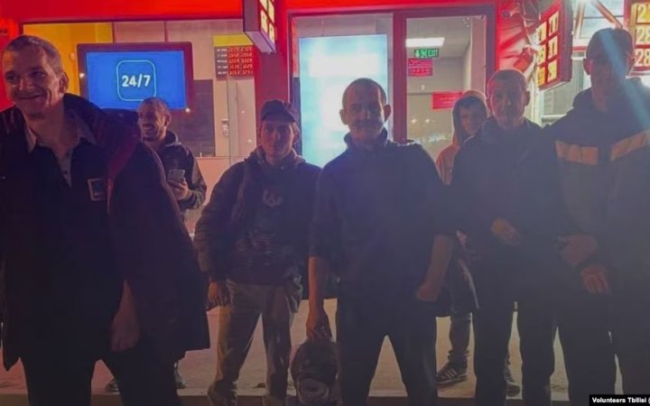 Грузія впустила на свою територію колишніх українських в'язнів, яких насильно вивезли до Росії
