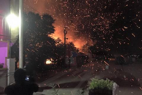 В Одессе сожгли кафе (обновлено)