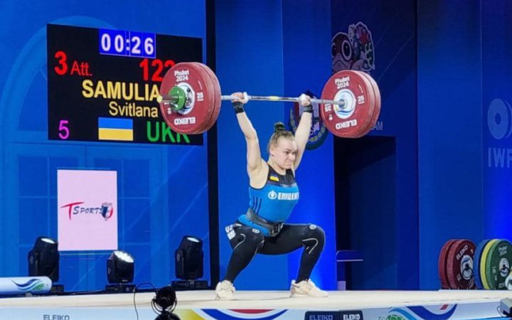 Важкоатлетка Світлана Самуляк виборола три "бронзи" на Кубку світу в Таїланді