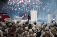 700 протестующих и 70 полицейских получили ранения во время столкновений в Бейруте