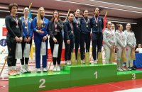 Українські фехтувальниці вибороли два комплекти нагород у Швейцарії