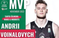 Форвард збірної України став MVP місяця Латвійсько-естонської ліги