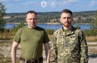 Драпатий і Заїць відвідали навчальний центр Сил безпілотних систем
