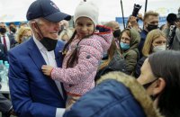 «Моє послання до народу України: ми з вами», – президент США