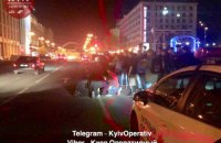 На Майдані Незалежності в Києві невідомі поранили поліцейського