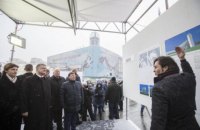 На Майдане открылась выставка проектов мемориала Небесной сотни