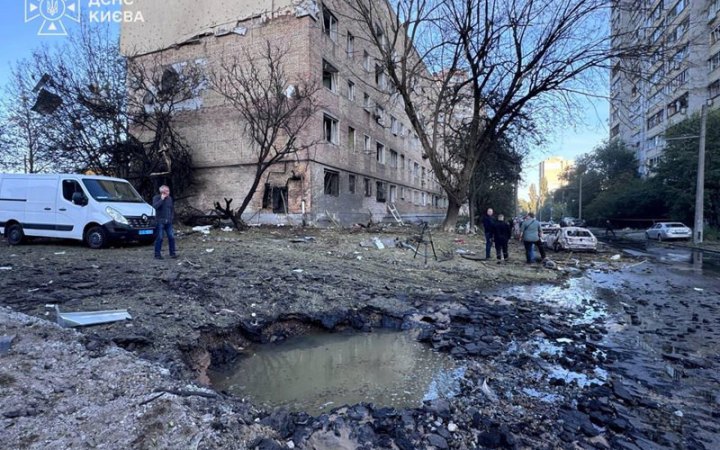 У Києві внаслідок атаки Росії пошкоджені понад пів сотні об’єктів, вибухи лунали майже 5 годин, - МВС