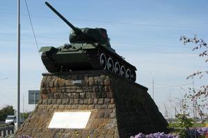 У Костянтинівському районі викрали танк із постаменту