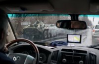 СММ ОБСЕ опубликовала фото прибывшей в Луганск колонны военной техники