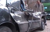 Гостомельское шоссе было заблокировано из-за ДТП