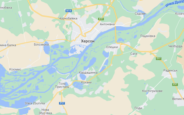 Хлань повідомив про потужний приліт по окупантах в Олешках на Херсонщині