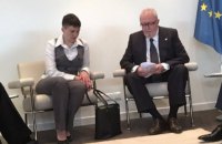 Савченко попросила ПАСЕ помочь в освобождении украинских заложников