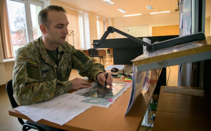 В Литві продовжується навчання керівного складу ЗСУ