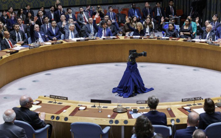 Радбез ООН провалив голосування щодо заборони зброї в космосі: РФ застосувала вето