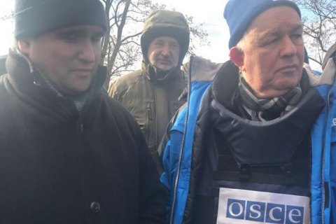 Климкин и Альфано посетили пункт пропуска "Пищевик" на Донбассе
