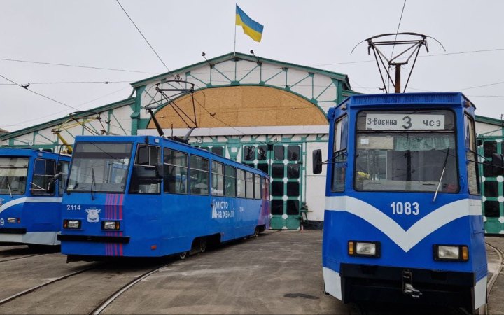 У Миколаєві не працюють тролейбуси і трамваї