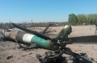 В Краматорске вместе с вертолетом взорвали и самолет