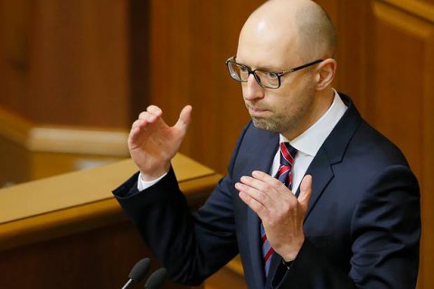 Яценюк не считает, что Порошенко призывал его к отставке
