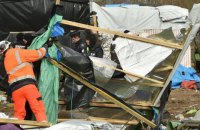 Пожар уничтожил часть лагеря "Джунгли" во французском Кале