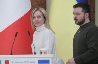 Зеленський і Мелоні обговорили оборонну співпрацю