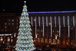 Новогоднюю елку в Киеве зажгут за миллион гривен